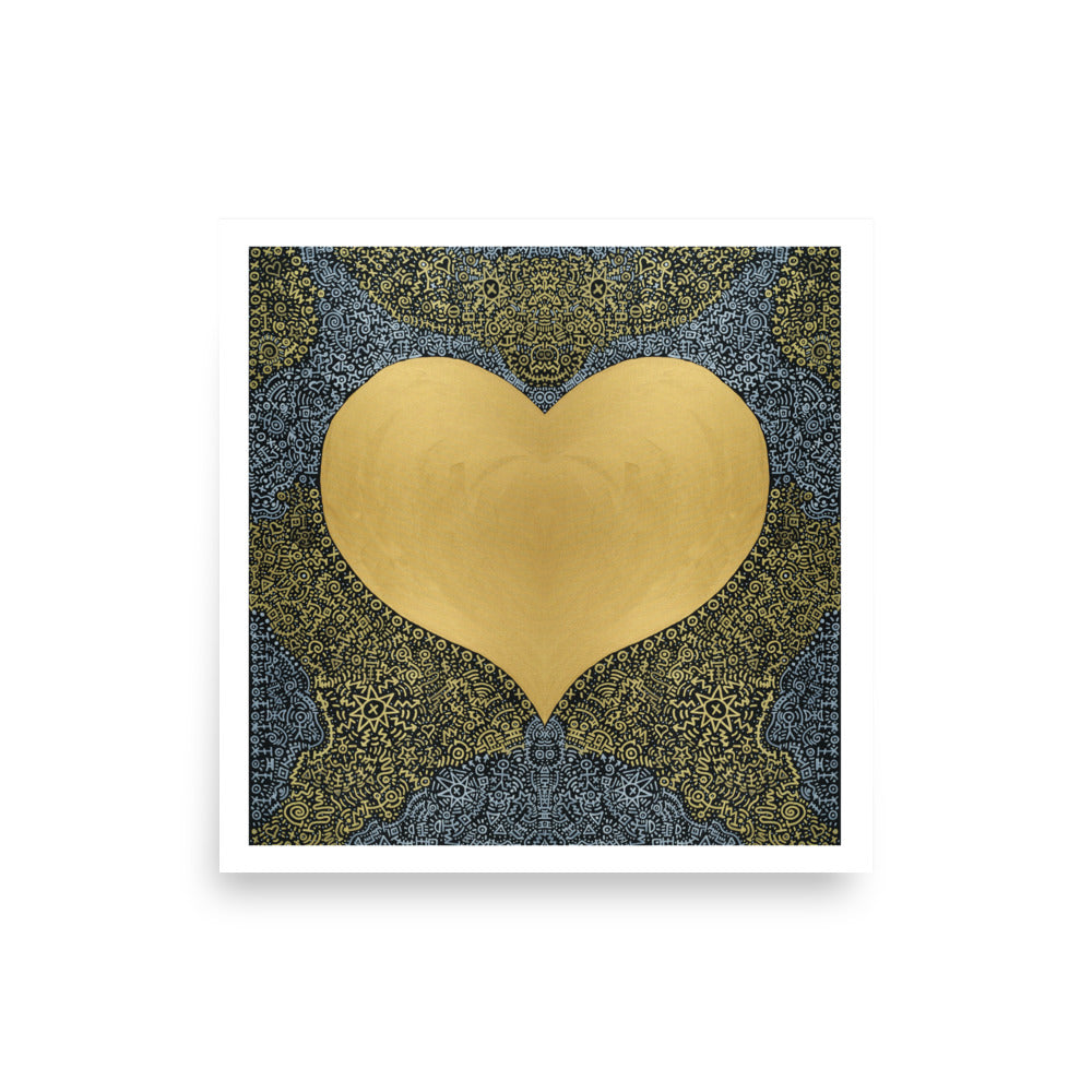 AGAPE LOVE Poster Print