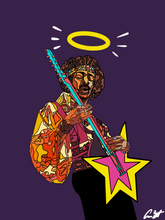 Load image into Gallery viewer, Jimi Hendrix Premium Poster Print
